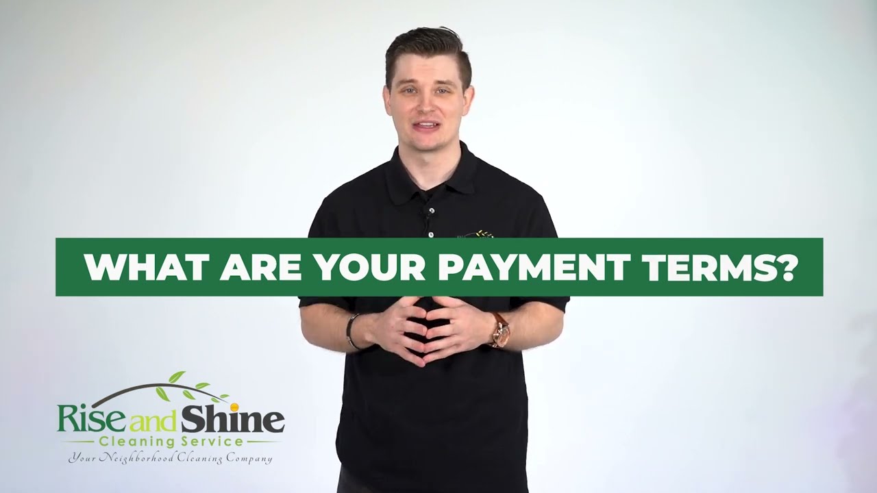 Rise and Shine FAQ: What are your payment terms?