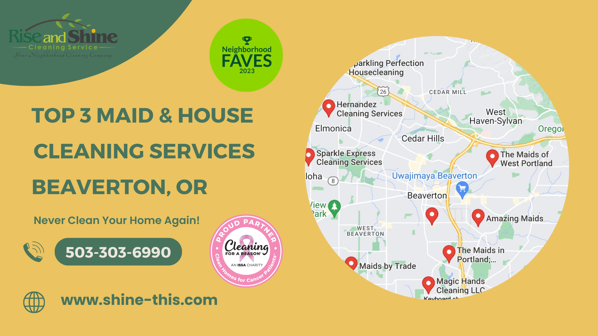 Who Are The Top 3 Maid & House Cleaning Services In Beaverton, Oregon