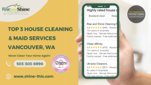 Top 3 House Cleaning Services Vancouver